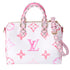 Louis Vuitton By the Pool Speedy 25 Bandouliere Handbag M23073 Rose Monogram